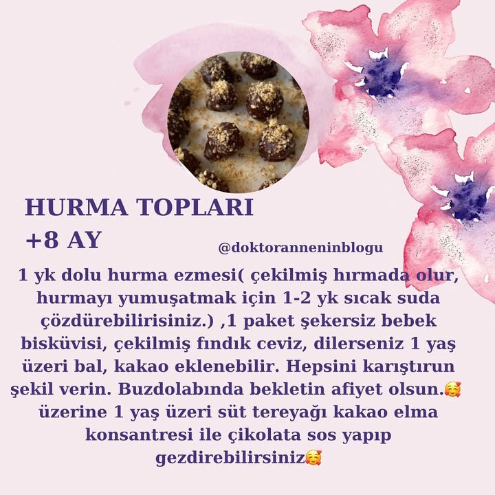 Hurma Topları (+8 ay)