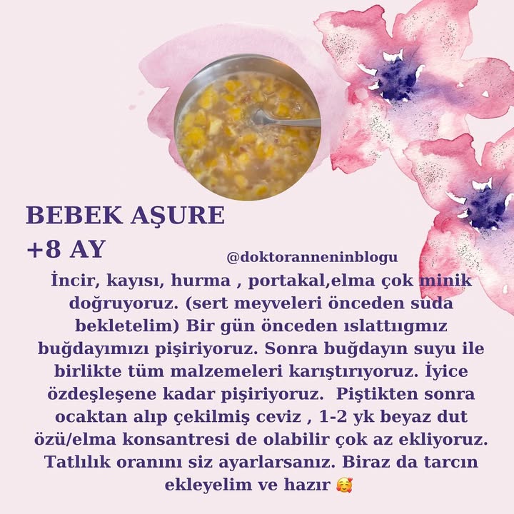 Bebek Aşure (+8 ay)