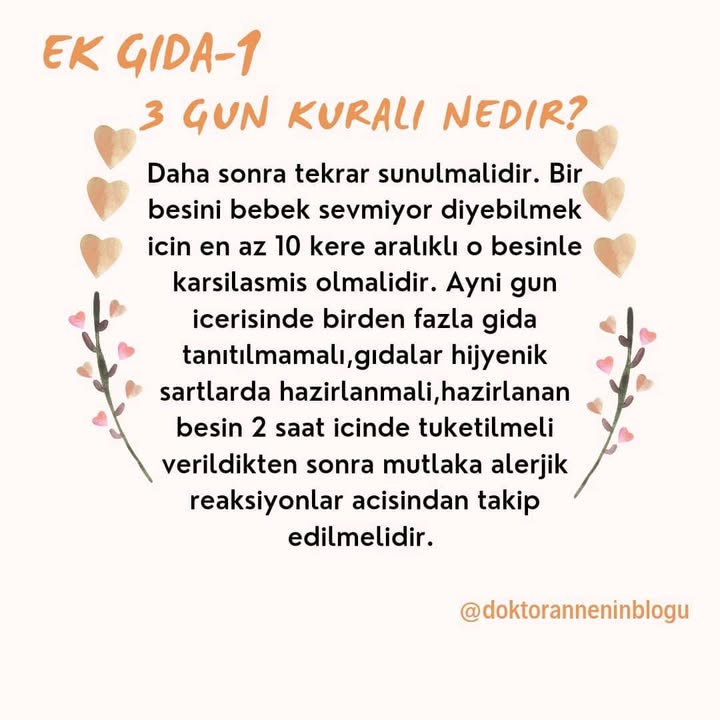 Bir besini "sevmiyor" demek için ne gerekir?