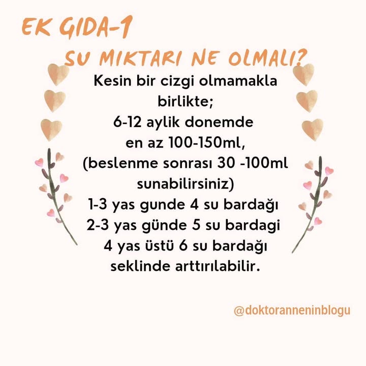 Su miktarı ne olmalı?